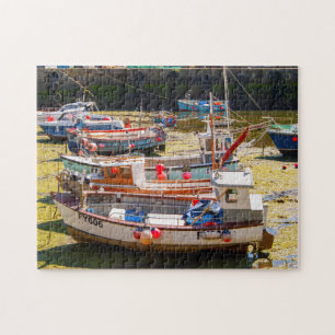 Quebra-cabeça Barcos de pesca em Mevagissey