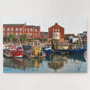 Quebra-cabeça Barcos de pesca, Portsmouth, Inglaterra 2