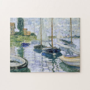 Quebra-cabeça Barcos do Resto do Petit-Gennevilliers Monet Fine