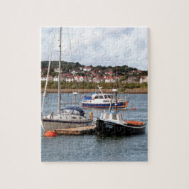 Quebra-cabeça Barcos no River Conwy, País de Gales