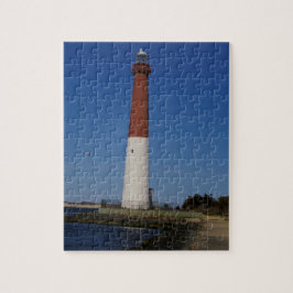 Quebra-cabeça Barnegat Old Barney Lighthouse New Jersey Photo