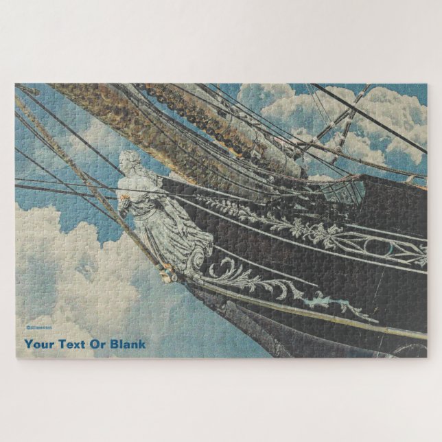 Quebra-cabeça Barque Elissa Figurhead (Horizontal)