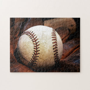 Quebra-cabeça Baseball - Ilustração Digital de Arte Esportiva