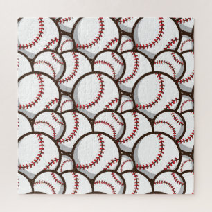 Quebra-cabeça Baseball: Padrão Clássico Sem Costura
