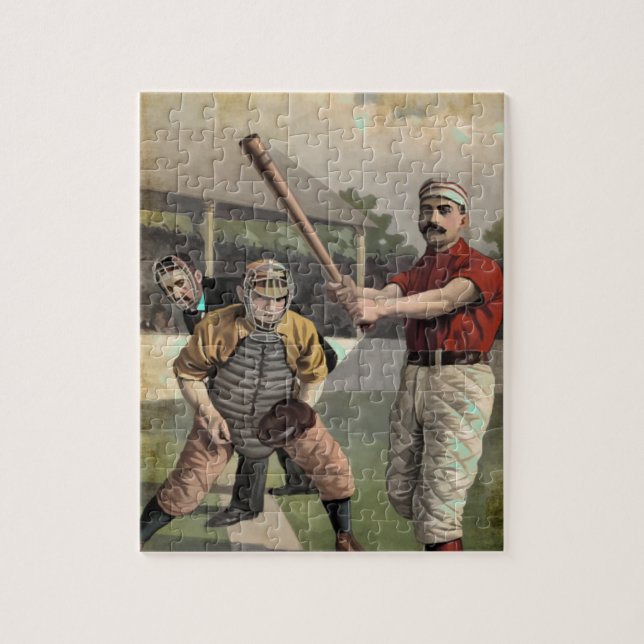 Quebra-cabeça Basebol:Clássico (Vertical)
