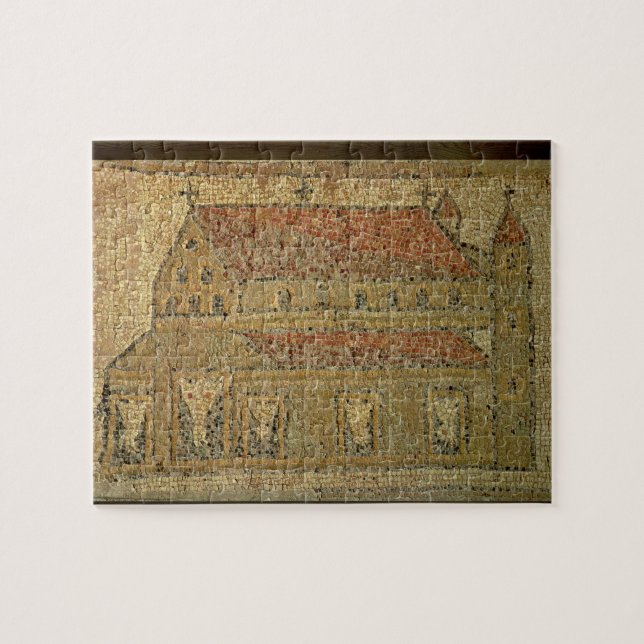 Quebra-cabeça Basílica cristã, pavimento de mosaico, período (Horizontal)