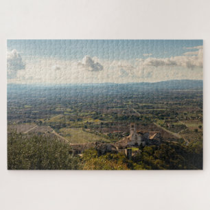 Quebra-cabeça Basílica de Assisi e Santo Francisco, Itália