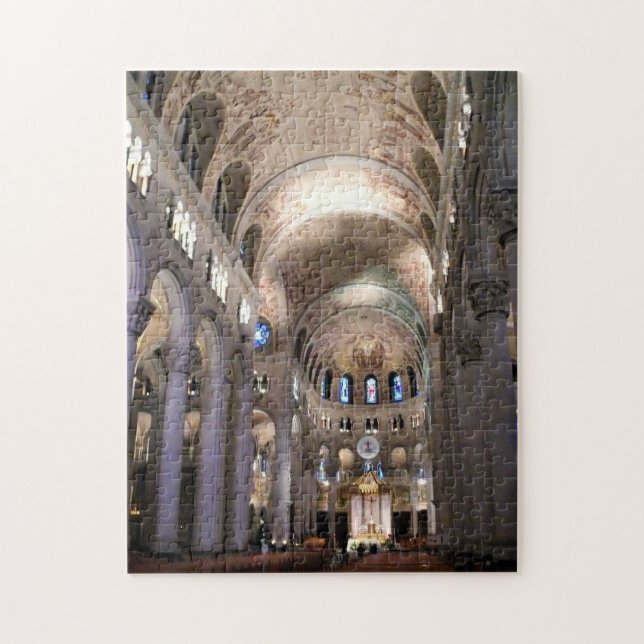 Quebra-cabeça Basilica de Sainte Anne de Beaupre, Quebec, Canadá (Vertical)