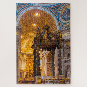 Quebra-cabeça Basílica de São Pedro Roma.