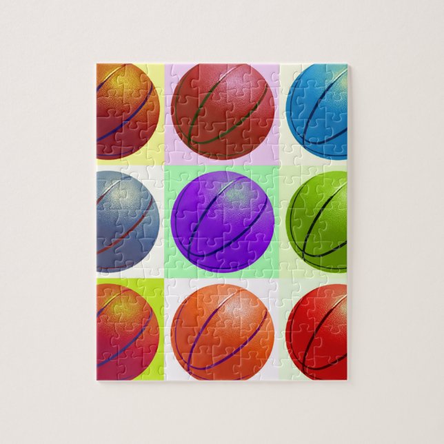 Quebra-cabeça Basquete (Vertical)