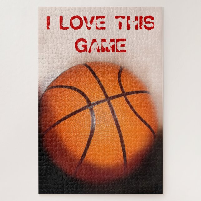 Quebra-cabeça Basquete - Arte Esportiva Popular (Vertical)