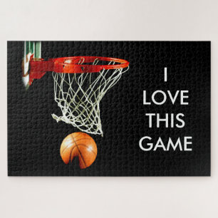 Quebra-cabeça Basquete - Esportes de Arte Popular