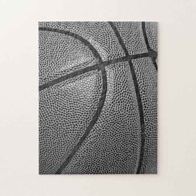 Quebra-cabeça Basquete preto e branco (Vertical)