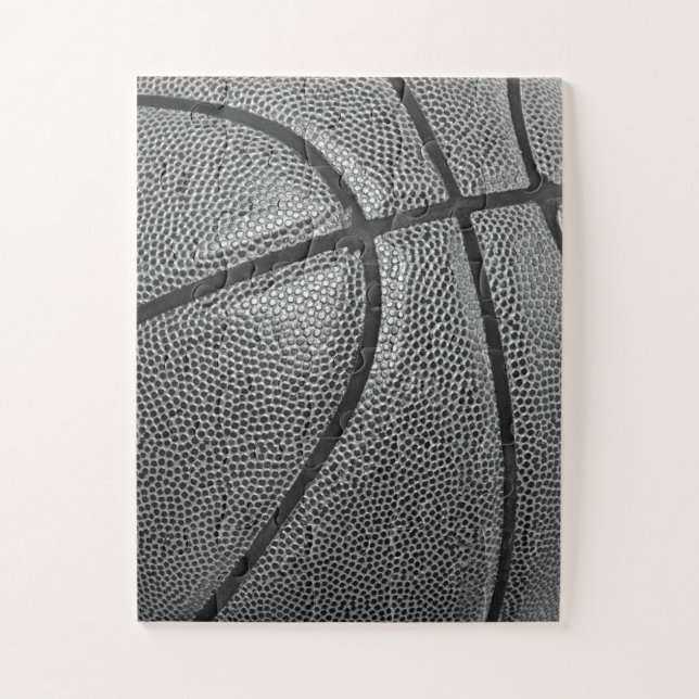 Quebra-cabeça Basquete preto e branco (Vertical)