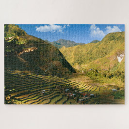 Quebra-cabeça Batad Rice Terraces, Banaue, Filipinas.