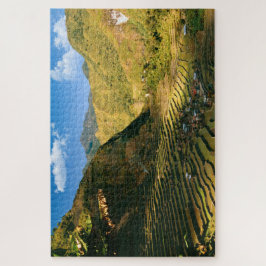 Quebra-cabeça Batad Rice Terraces, Banaue, Filipinas.