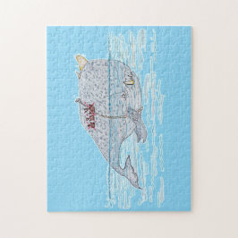 Quebra-cabeça Batalha de Chifre-Baleia