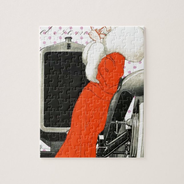 Quebra-cabeça batente de polkadots (Vertical)