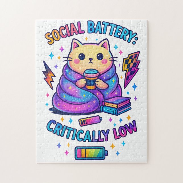 Quebra-cabeça Bateria social crítica... (Vertical)