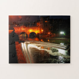 Quebra-cabeça Bath Weir à Noite