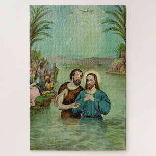 Quebra-cabeça Batismo de Jesus Cristo
