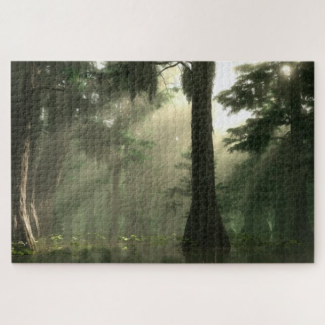 Quebra-cabeça Bayou de Verão (Horizontal)