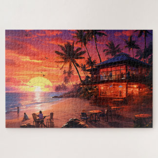 Quebra-cabeça 🌅 Beach Bar Sunset