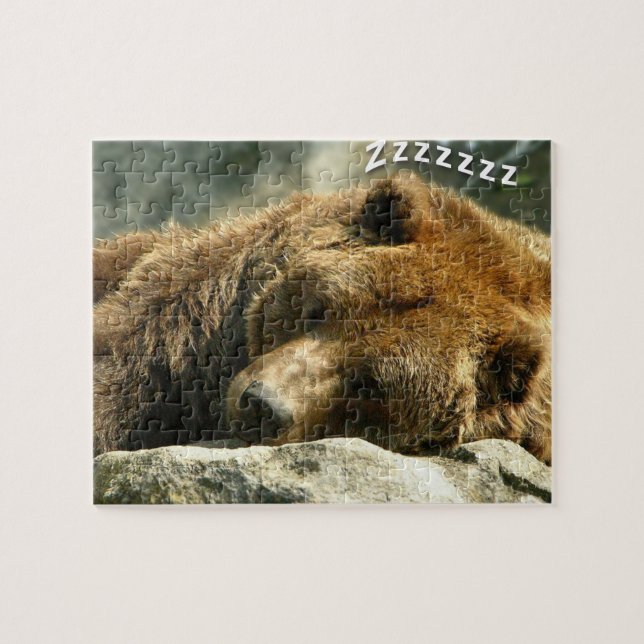 Quebra-cabeça Bear Tempo Nap (Horizontal)