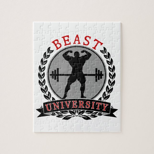 Quebra-cabeça Beast University Bodybuilding 8x10 (Vertical)