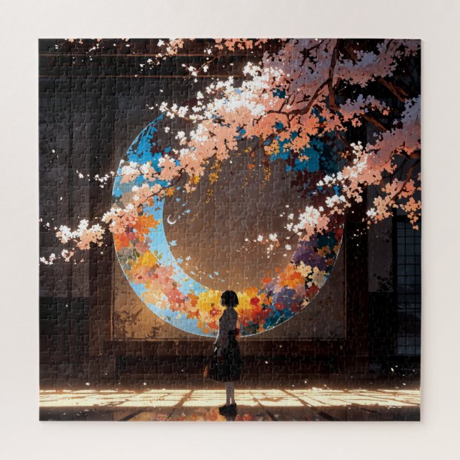 Quebra-cabeça Beautiful anime art (Vertical)