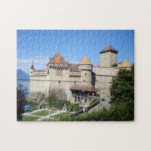 Quebra-cabeça Beautiful Castle Chillon