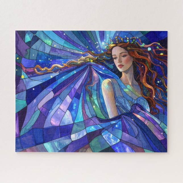 Quebra-cabeça Beautiful Mythical Star Princess Fantasy Scifi Art (Horizontal)