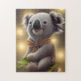 Quebra-cabeça Bebê Adorável Sorrindo Urso Koala