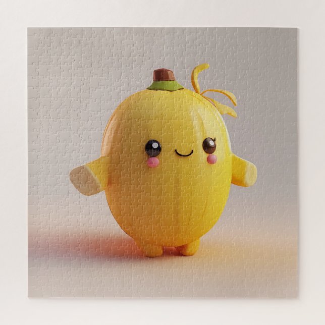 Quebra-cabeça Bebê Banana Adorável (Vertical)