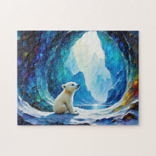 Quebra-cabeça Bebê Polar Bear