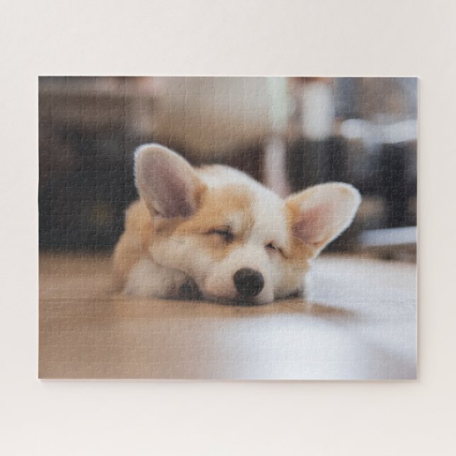 Quebra-cabeça Bebês Mais Pobres | Sleepy Corgi (Horizontal)