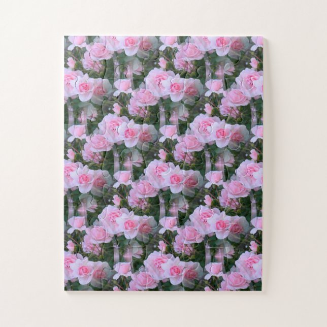 Quebra-cabeça Bebês Rosa..... (Vertical)