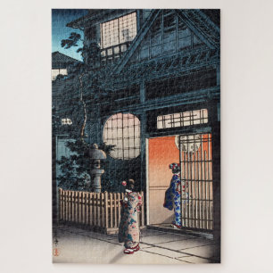 Quebra-cabeça Beco Araki em Yotsuya por Tsuchiya Koitsu