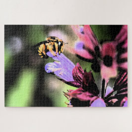 Quebra-cabeça Bee and Flower 20x30 1014 pcna