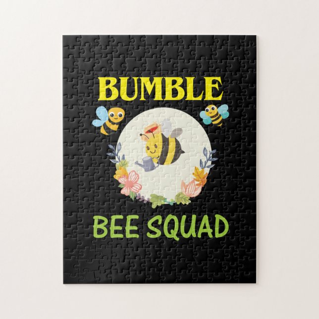 Quebra-cabeça Beekeeper Art Bumble Bee Squad (Vertical)