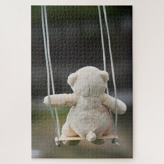 Quebra-cabeça Beer op Schommel in beweging. (Vertical)