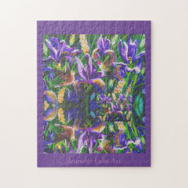 Quebra-cabeça Beija-flor Enigma Roxo