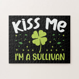Quebra-cabeça Beije-me Sou Sullivan - Sobrenome Sullivan