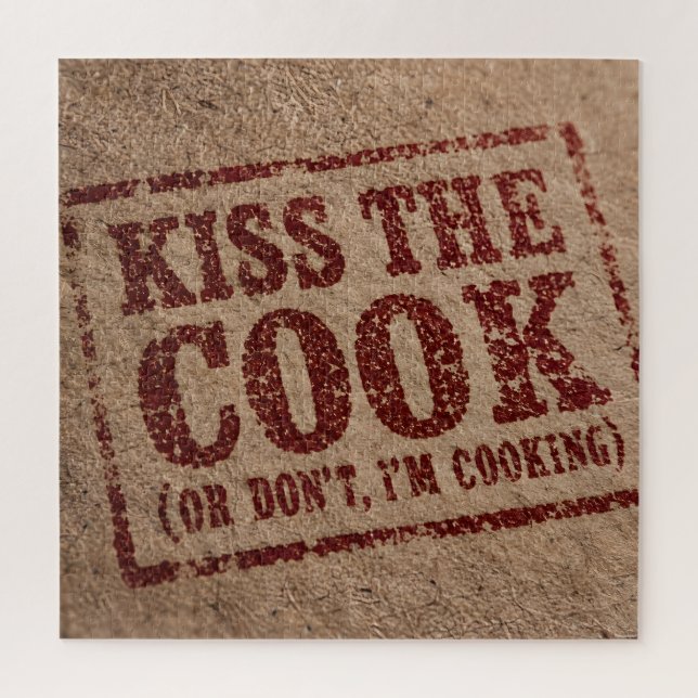 Quebra-cabeça Beije O Cozinheiro (Vertical)