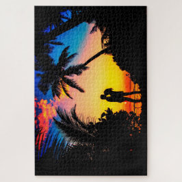 Quebra-cabeça Beijo de Casal