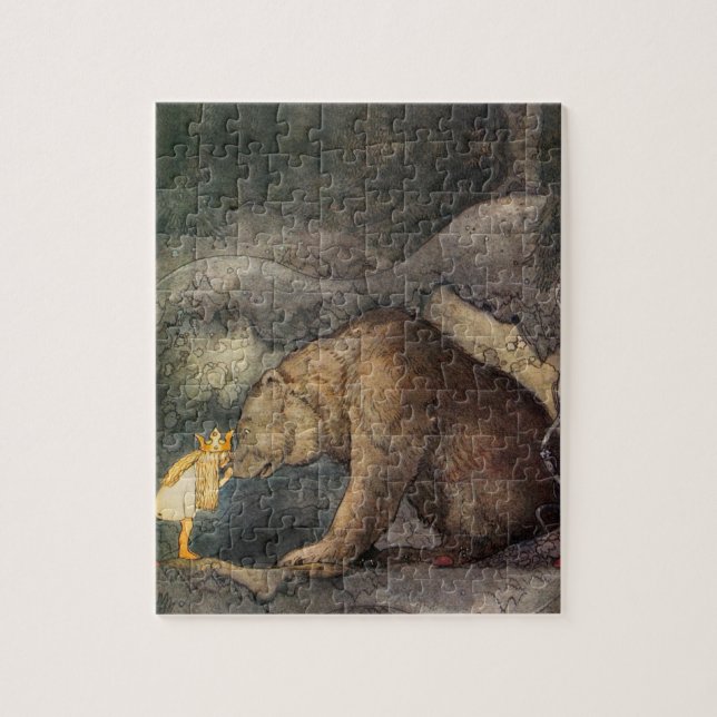 Quebra-cabeça Beijo do urso (Vertical)