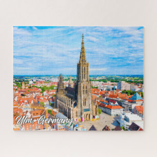 Quebra-cabeça Bela Cidade de Ulm, Alemanha