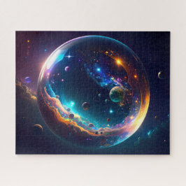 Quebra-cabeça Bela Cósmica Galaxy Fantasy Art