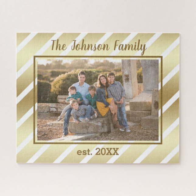 Quebra-cabeça Bela Foto de Família Jigsaw Puzzle (Horizontal)