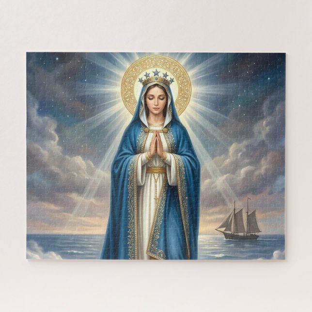 Quebra-cabeça Bela Virgem Maria (Horizontal)